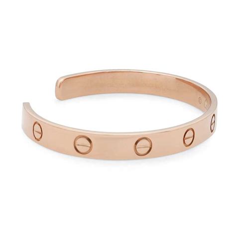 cartier love open bracelet|genuine cartier love.